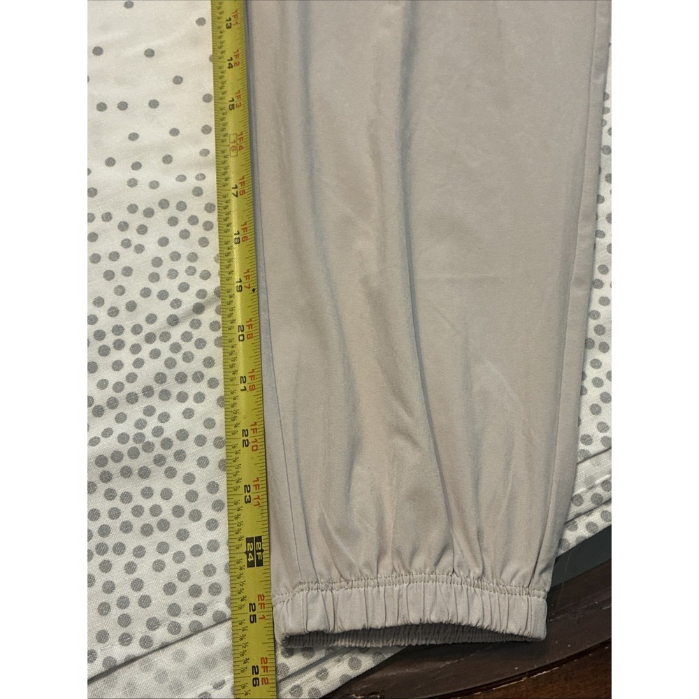 Vuori Villa Cargo Jogger XS High Rise Utility Pants Cream Lightweight Travel - Picture 9 of 9